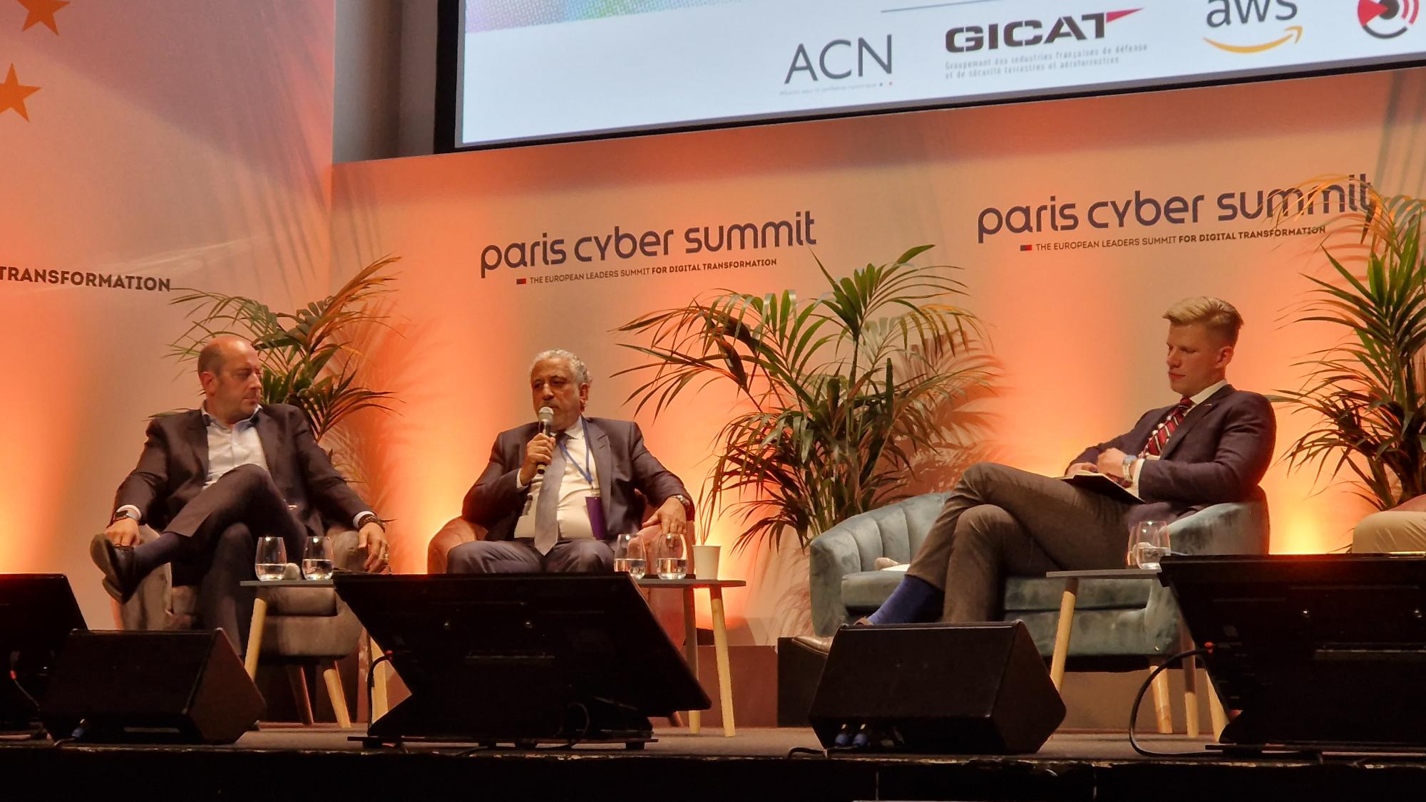 Hassan MAAD, CEO of iDAKTO, at the Paris Cyber Summit 2023